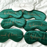 Personalized Eye Mask  Bridesmaid Gift  Bridal Party Gift  Sleep Mask Personalized Wedding Favor